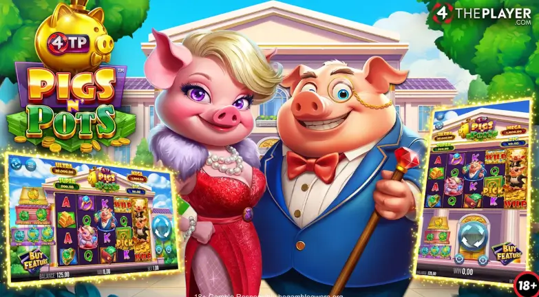 Keseruan Baru Berbasis Kombo Hadir di Game 4TP Pigs N Pots