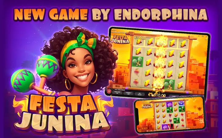 Ketika Festival Brasil Menjadi Game, Festa Junina by Endorphina